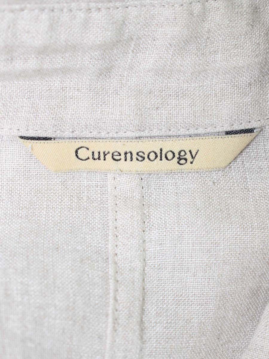 カレンソロジー CL406026ER チュニック F ベージュ リネン 麻 ITRWTE9FD5N2