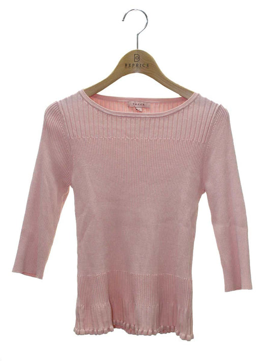 トッカ SPRING RESONATE プルオーバー KRTOGS0015 ニット S ピンク ITLKV2EGRW3G