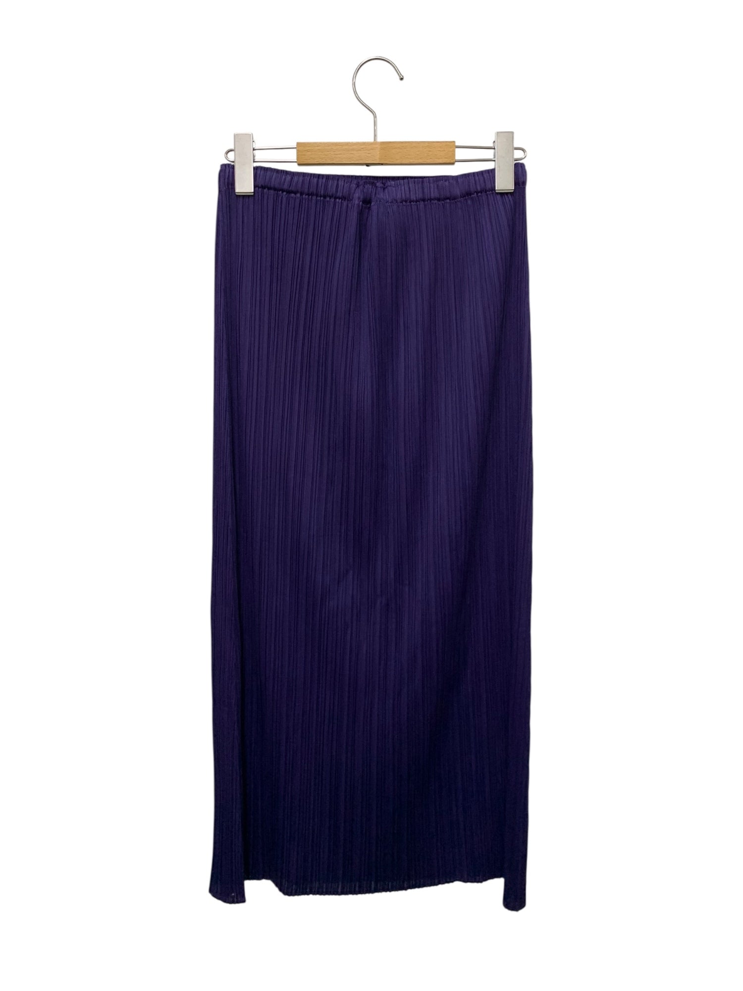 PLEATS PLEASE プリーツスカート 紫系 PLEATS PLEASE パープルプリーツスカート PLEATS PLEASE プリーツ