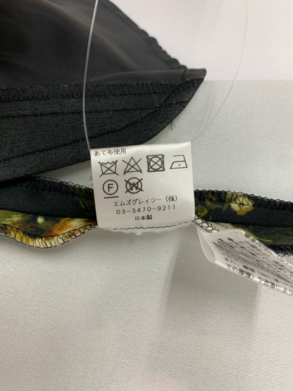 エムズグレイシー インクジェットフラワープリントドレス 111501 36 ブラック ITKTIOQY3T03