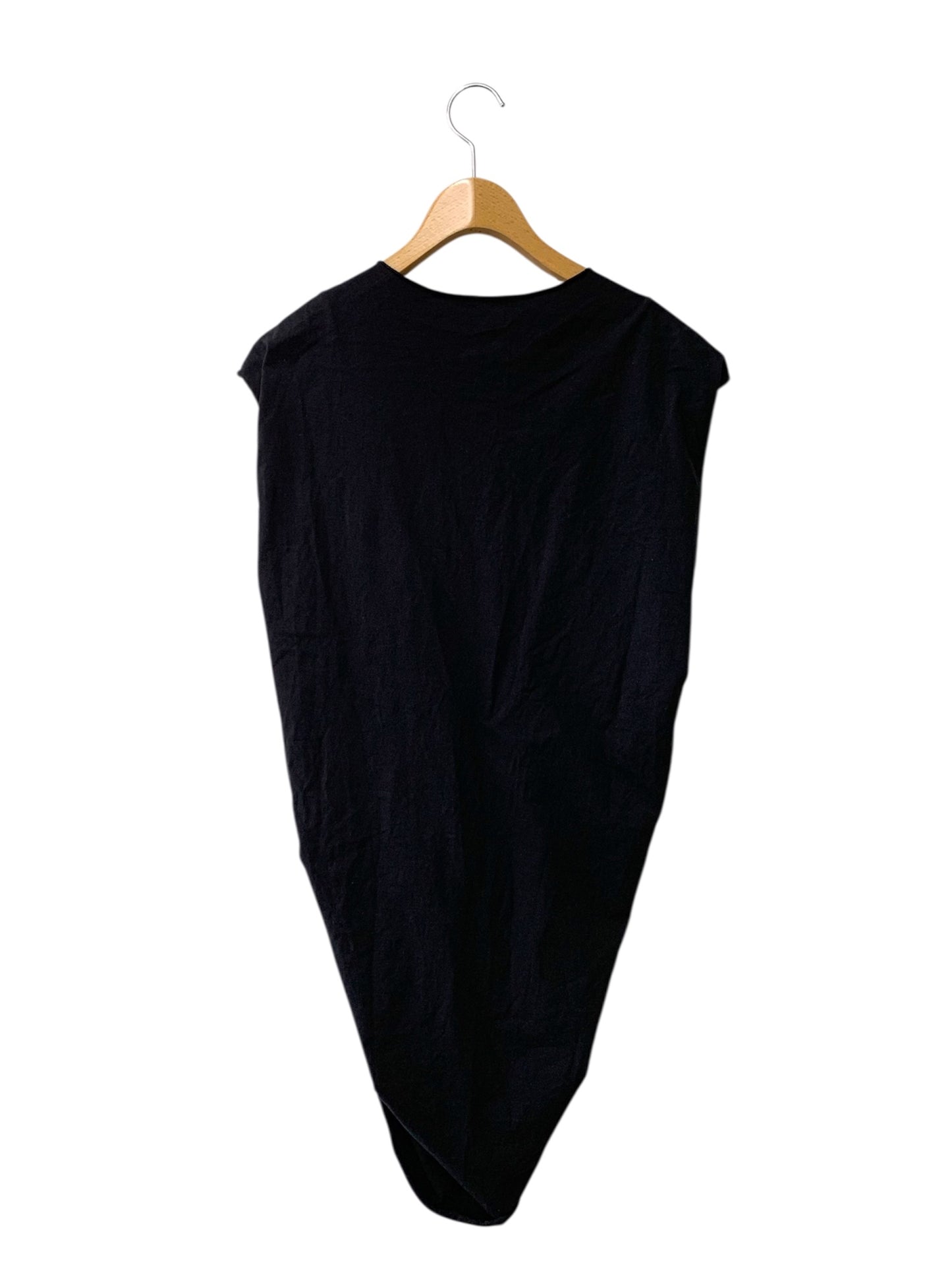 ミーイッセイミヤケ MI44FR211 チュニック ブラック カリフラワー ラウンドネック IT678OD1YZ14 【SALE】