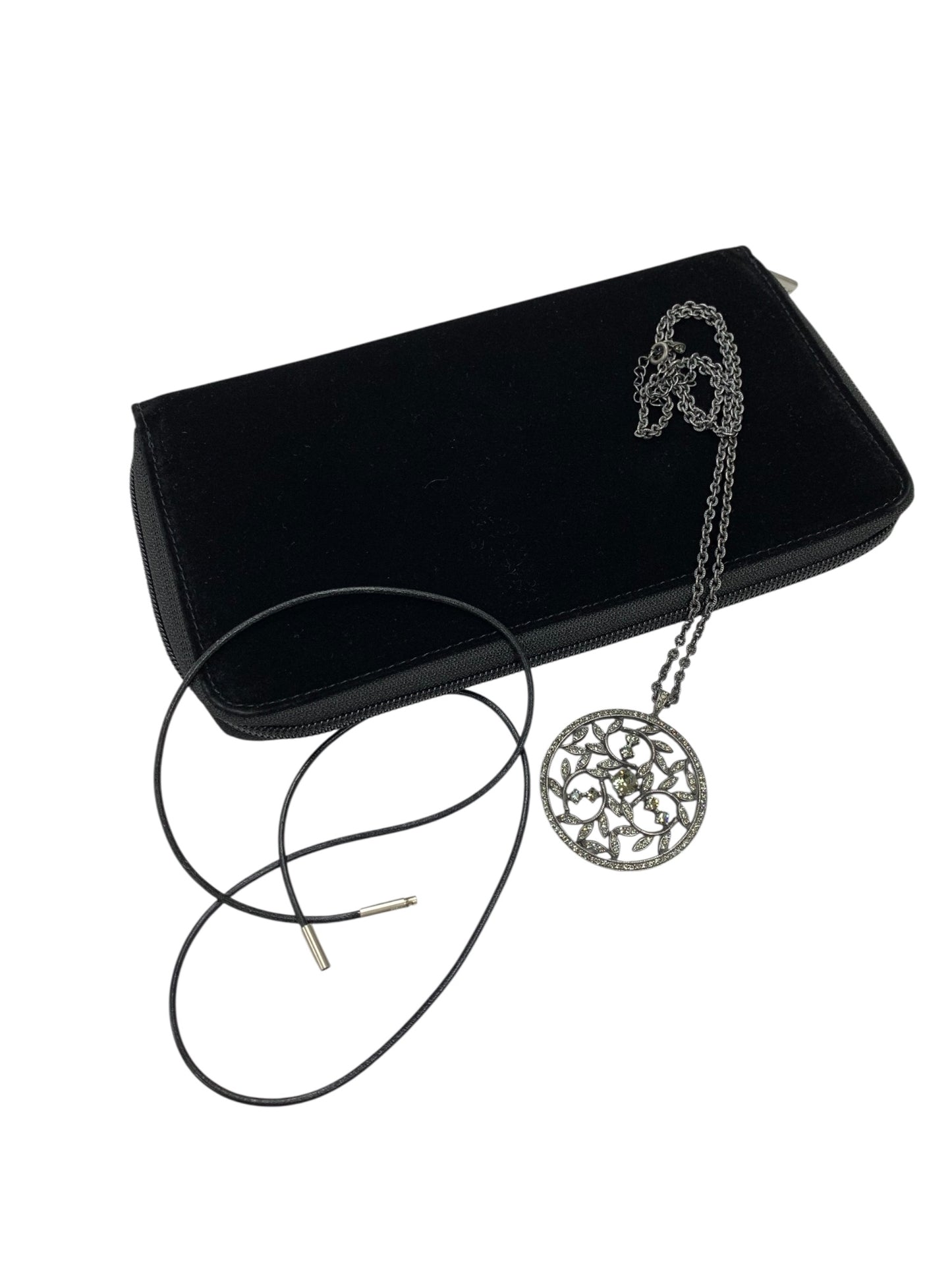 フォクシーブティック HINESTONE NECKLACE 25772 ネックレス グレー ITJG83MR7G74