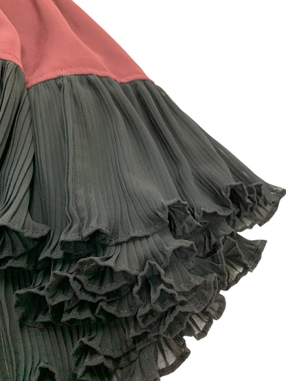 アディアム Pleated Parachute Dress 41997 ワンピース 2 ワインレッド IT18AEN39FDC