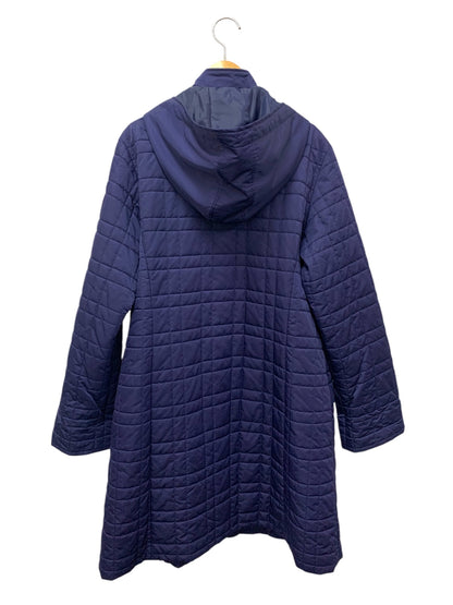 レオナールスポーツ 0526666 キルティングジャケット 42 ネイビー フード付 IT34W5JD5PT1