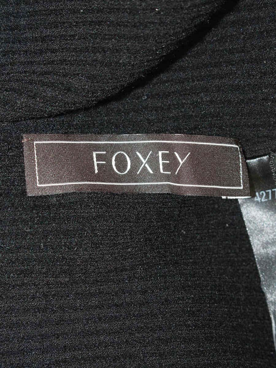 フォクシーブティック NICOLA TOP 42771 ニット 38 ブラック IT4VFQR3UOU0