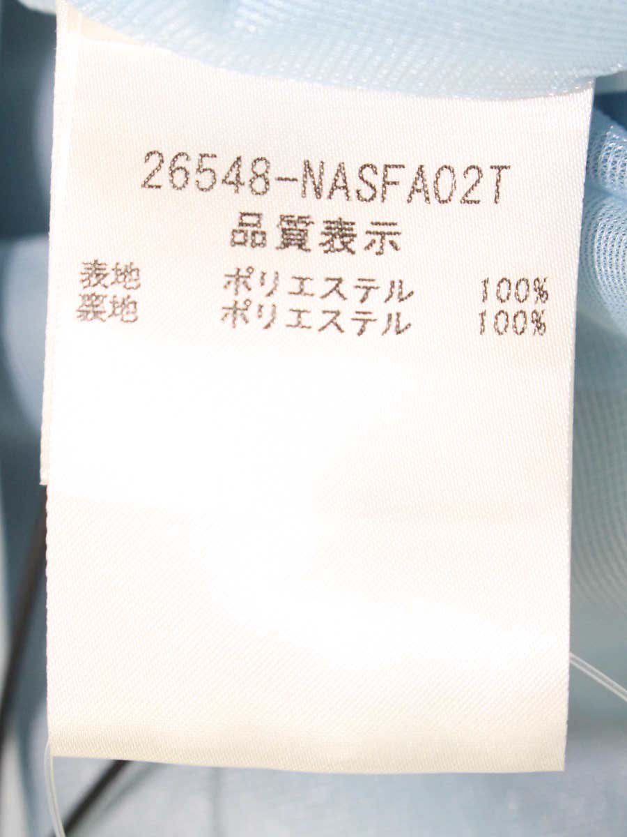 フォクシーニューヨーク 26548 スカート 40 ブルー リボンパフ ITPD0U5ZVJBM 【SALE】