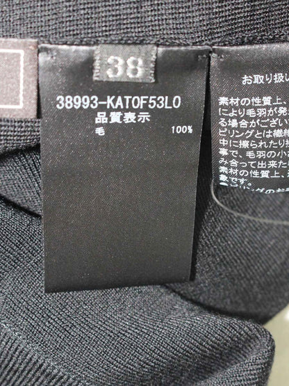 フォクシーブティック Knit Top Deneuve 38993 セーター ニット 38 ブラック IT45DDZ8ZIHS