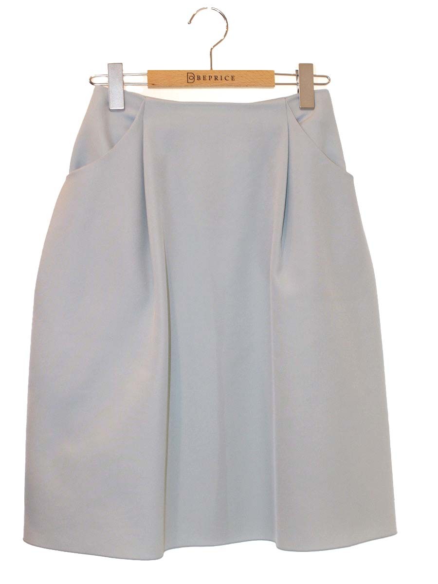 フォクシーニューヨーク Skirt Irips Flare  36424 38 ブルー 2019年増産品 ITVM8MWXXM6C