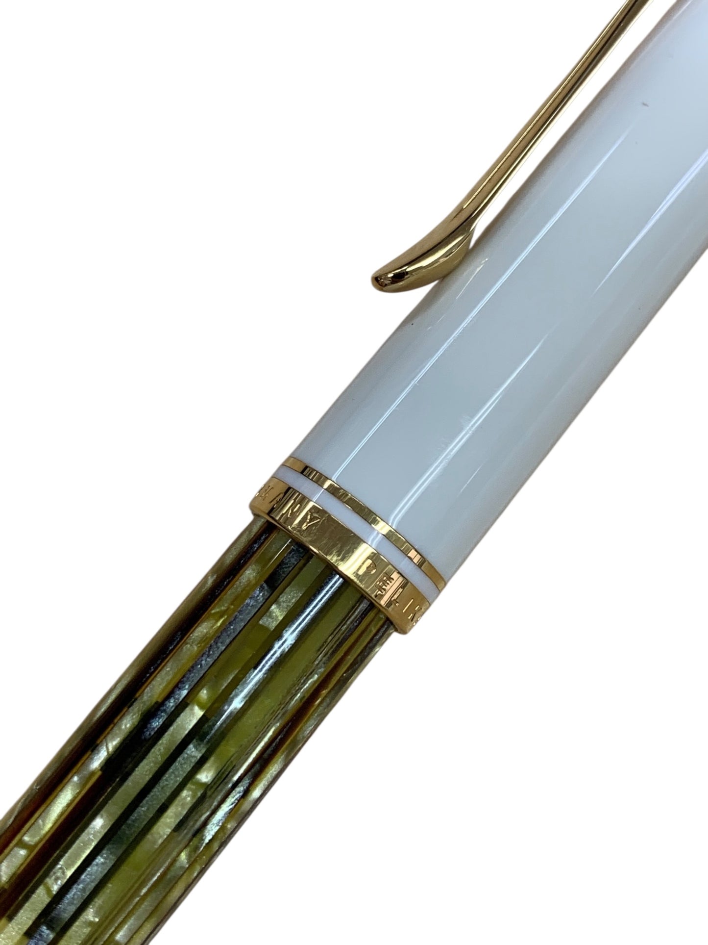 ペリカン 万年筆 スーベレーン M400 ホワイトトータス F 14C IT3BMJZH6ZB3