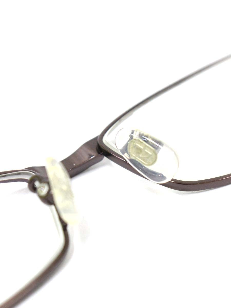 キャサリンハムネット 9103 メガネ メタルブラウン/ブラック メタルフレーム スクエア IT4E7Z3PYKC0