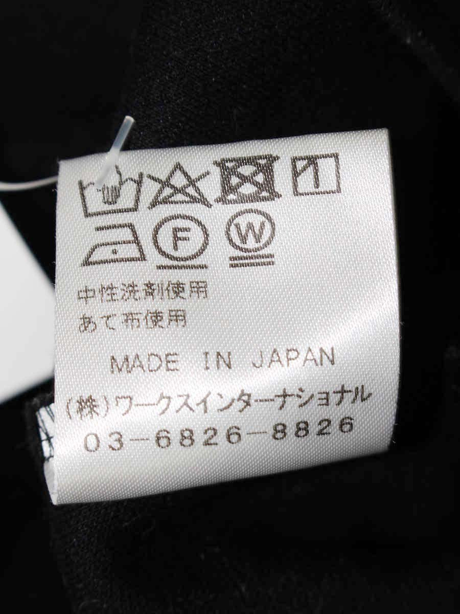 ツルバイマリコオイカワ 2218151 カットソー F ブラック ペプラム レース ITWUSE3EXI26