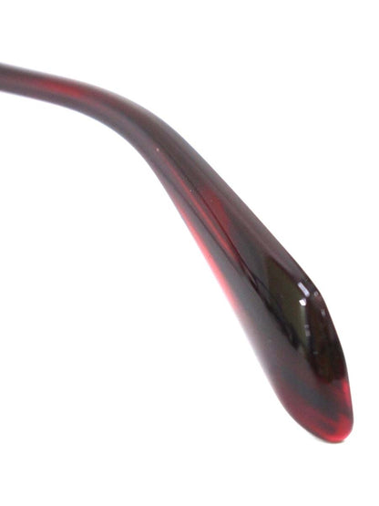 サムライ翔 SS-J36 メガネ ガンメタル/ダークレッド コンビフレーム スクエア ITU6EKNGF1FB