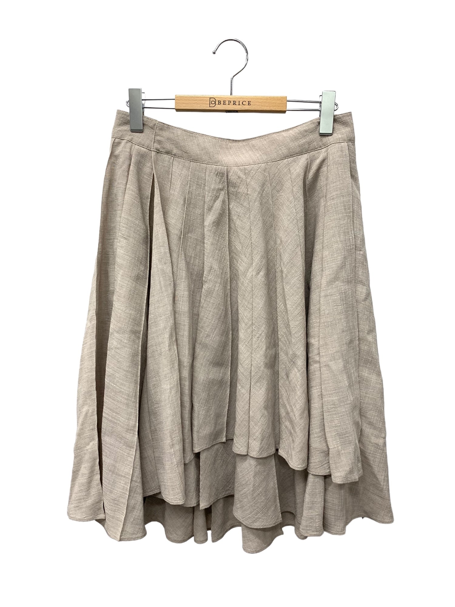 デイジーリン for フォクシー Daisy Washable Overwrap Pleat Skirt 35696 スカート 40 ベージュ |  中古ブランド品・古着通販ビープライス