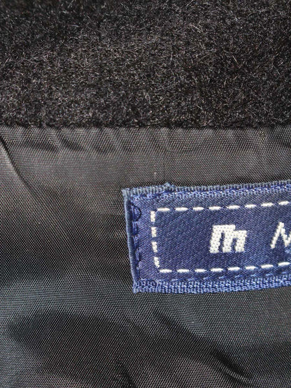 エムズグレイシー 524710 ジャケット 38 ブラック アルパカ混 フラワーボタン IT7LUEPLUWOR