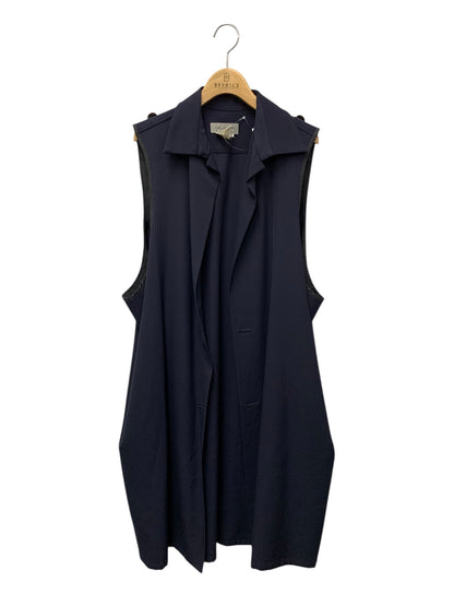 ゴシックヨウジヤマモト FP B05 104 アウター Ｓ ネイビー ジレ ウール ITCB2L9S4H6O