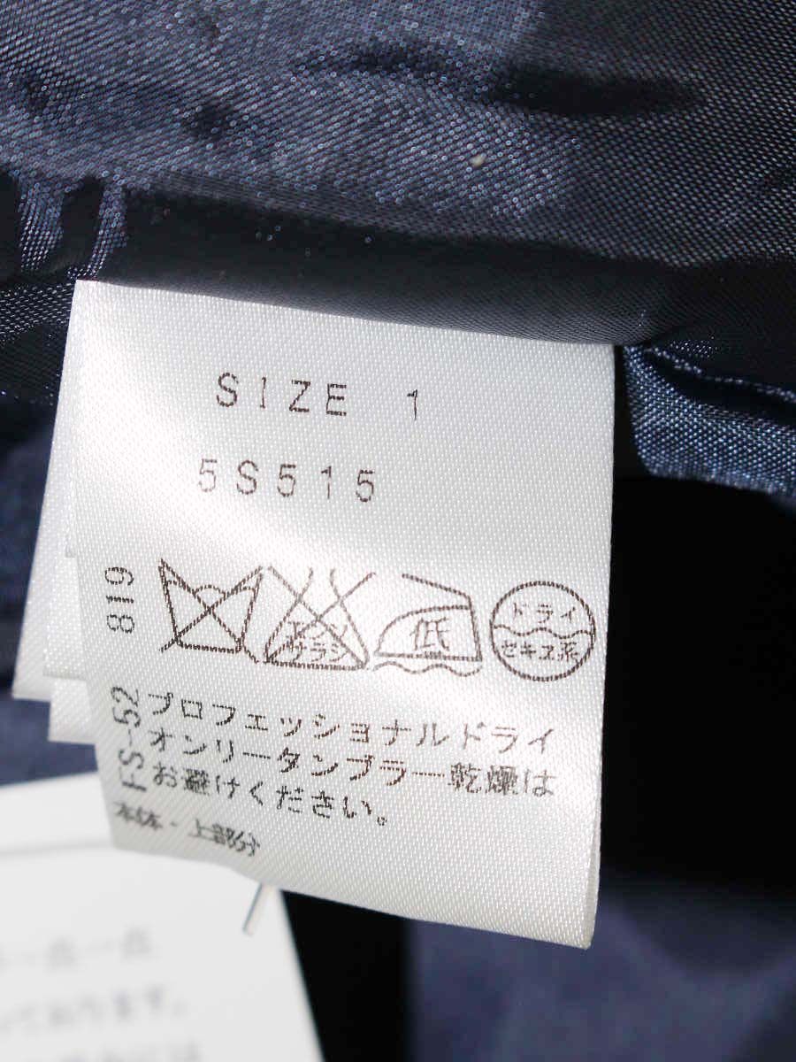 チェスティ 5S515 ワンピース 1 ホワイト/ネイビー 切替 ビジュー ITMJWYY7BGEI