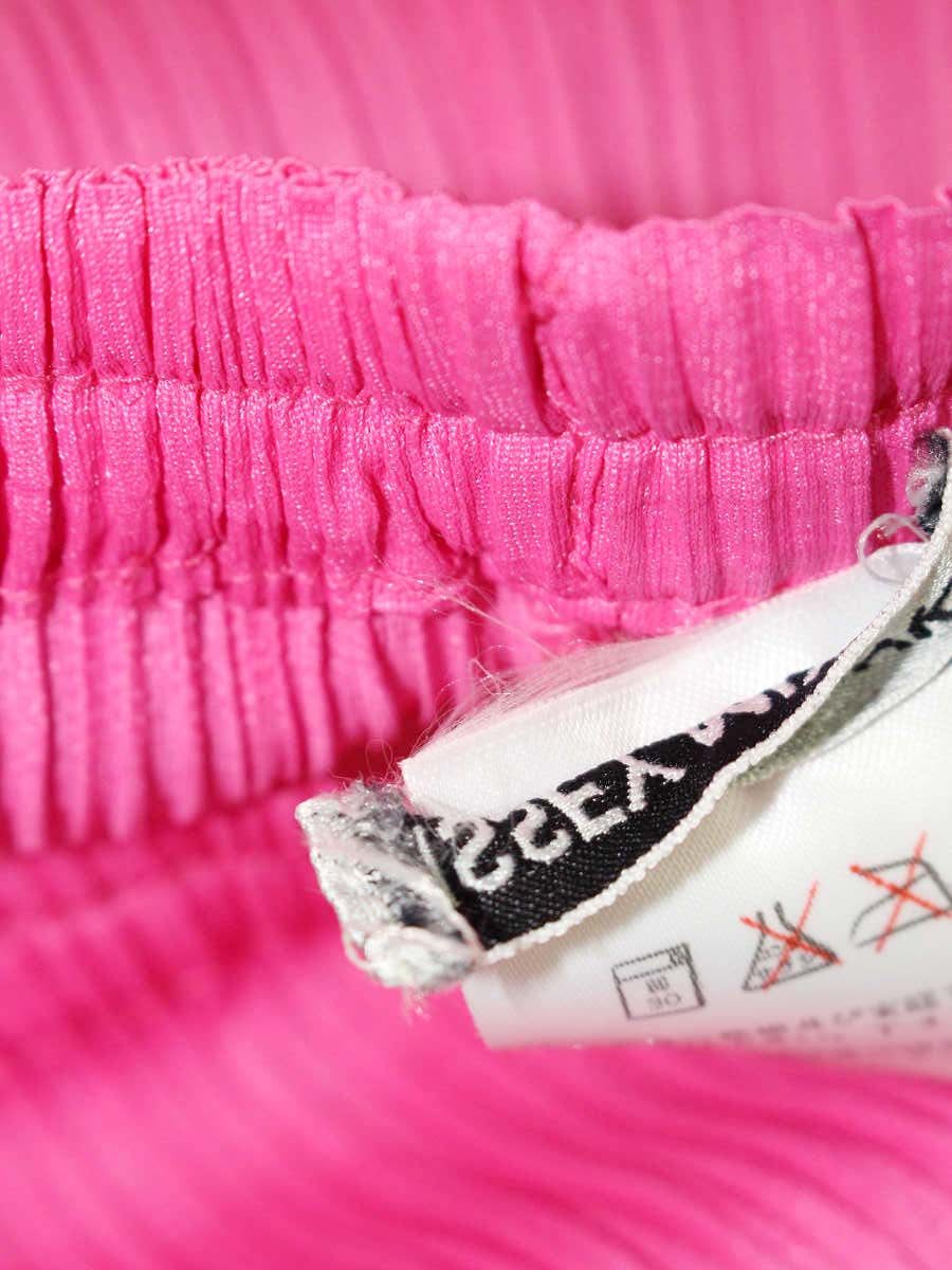 イッセイミヤケ PP41-JF618 パンツ M ピンク プリーツ ITDBVN9C48SC 【SALE】