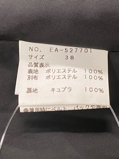 エムズグレイシー 527701 スカート 38 ブラック バラモチーフ フレア ITOTUS7OWKFG