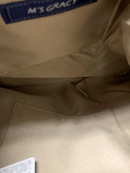 エムズグレイシー 494525 バッグ ネイビー リボン ロゴ金具 IT7XPFN1RXEO