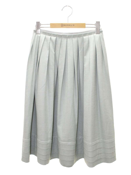 フォクシーニューヨーク リネンベル 39927 スカート 38 グリーン ITYQGF4CH7KM 【SALE】