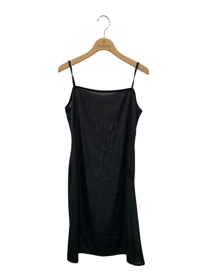 エムズグレイシー 011317 ワンピース 38 ブラック フラワー IT5ZLBLHHNZ8