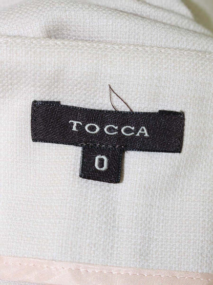 トッカ JKTOCM0580 ジャケット 0 ベージュ ノーカラー ITJJ9YCLJ4WY 【SALE】