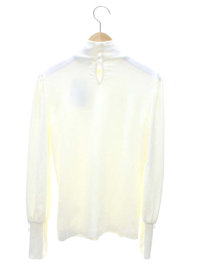 エムズグレイシー 415604 トップス 38 アイボリー ギャザータートルカットソー ITCSGKZM5QYS