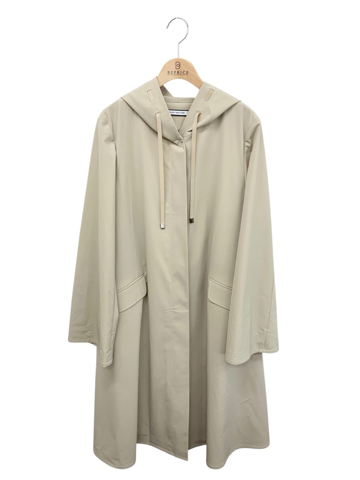 フォクシースポーツ Westminster Coat　 41706 レインコート スプリングコート 42 ベージュ ウォータープルーフストレッチ素材 ITFFXDYYUPS0