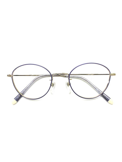 ラインアートシャルマン Solo ソロ XL11304 メガネ ネイビー メタルフレーム ボストン IT0Y7HKB8YGO