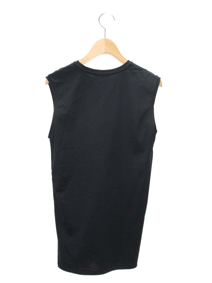 エイトン KKAGBW0014 シャツ 02 ブラック ノースリーブ コットン IT35P3UEGQ3W