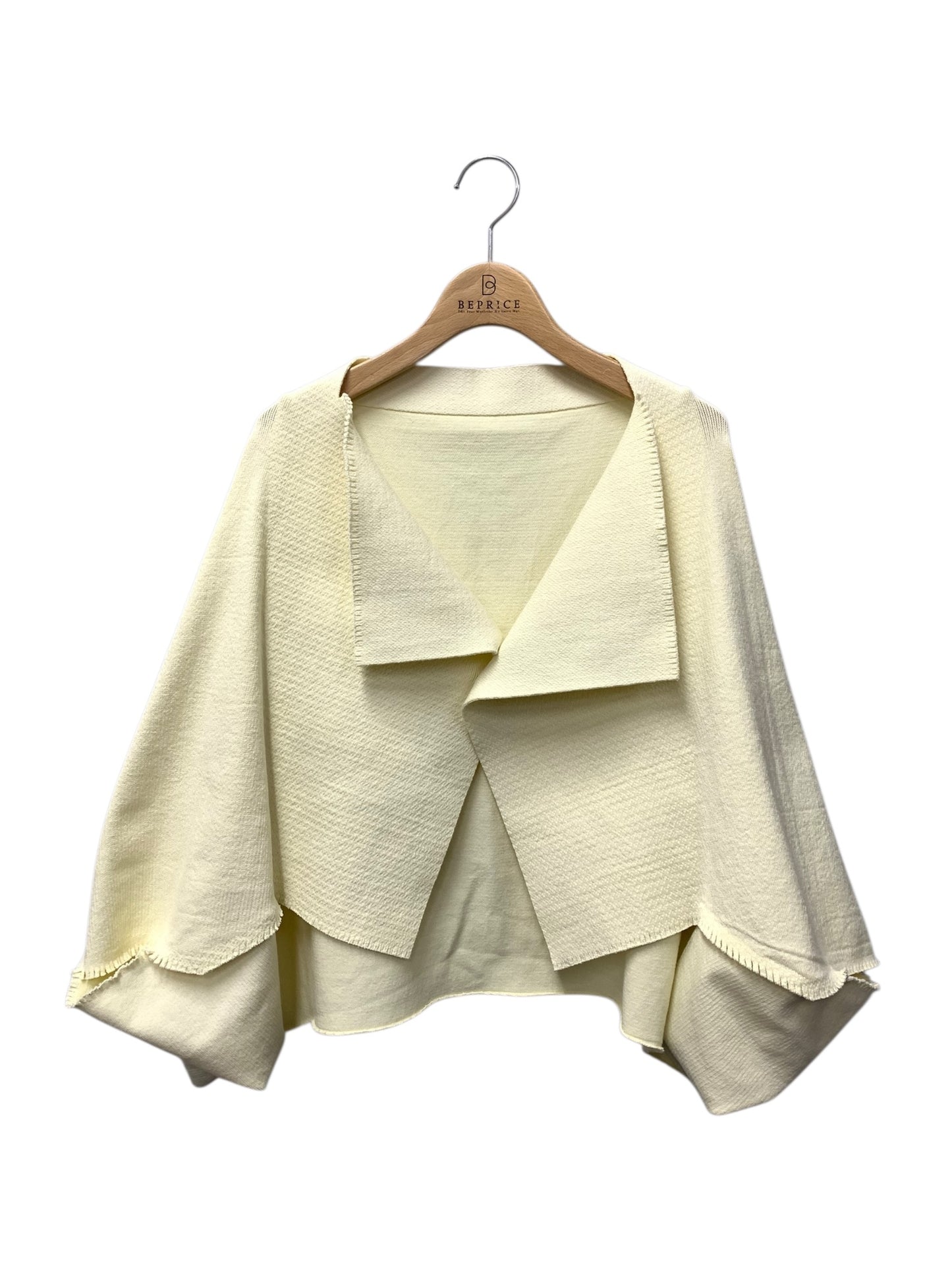 イッセイミヤケ IM23KO306 カーディガン 2 アイボリー IT3DZNJ12CFA 【SALE】