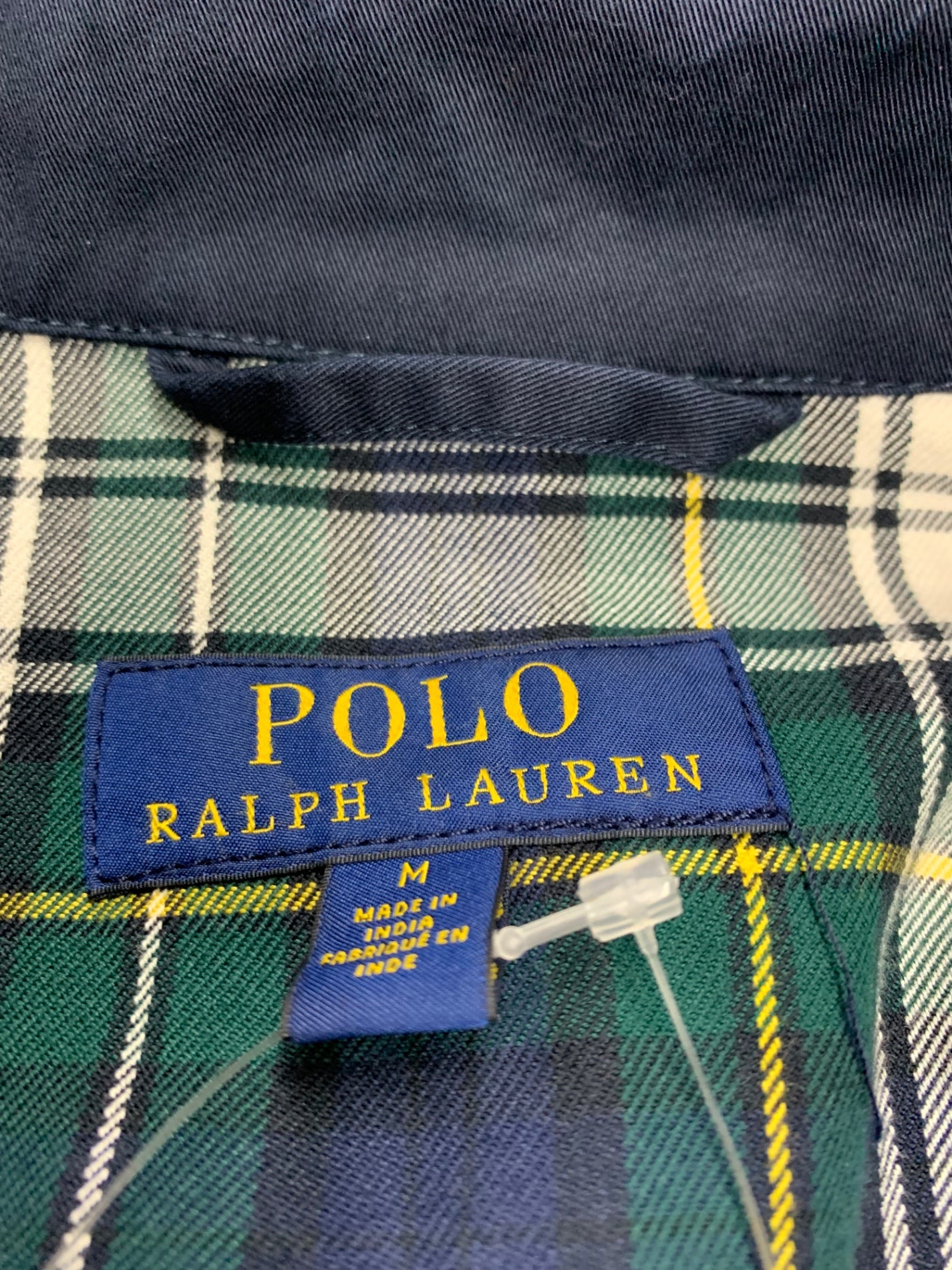 ポロラルフローレン ジャケット M ネイビー スウィングトップ ITK6IIJHGDAW