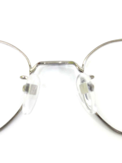 ゴールドファイル GPE-5025 メガネ ブラック/シルバー メタルフレーム フルリム オクタゴンシェイプ ITLY10KZ7BDE