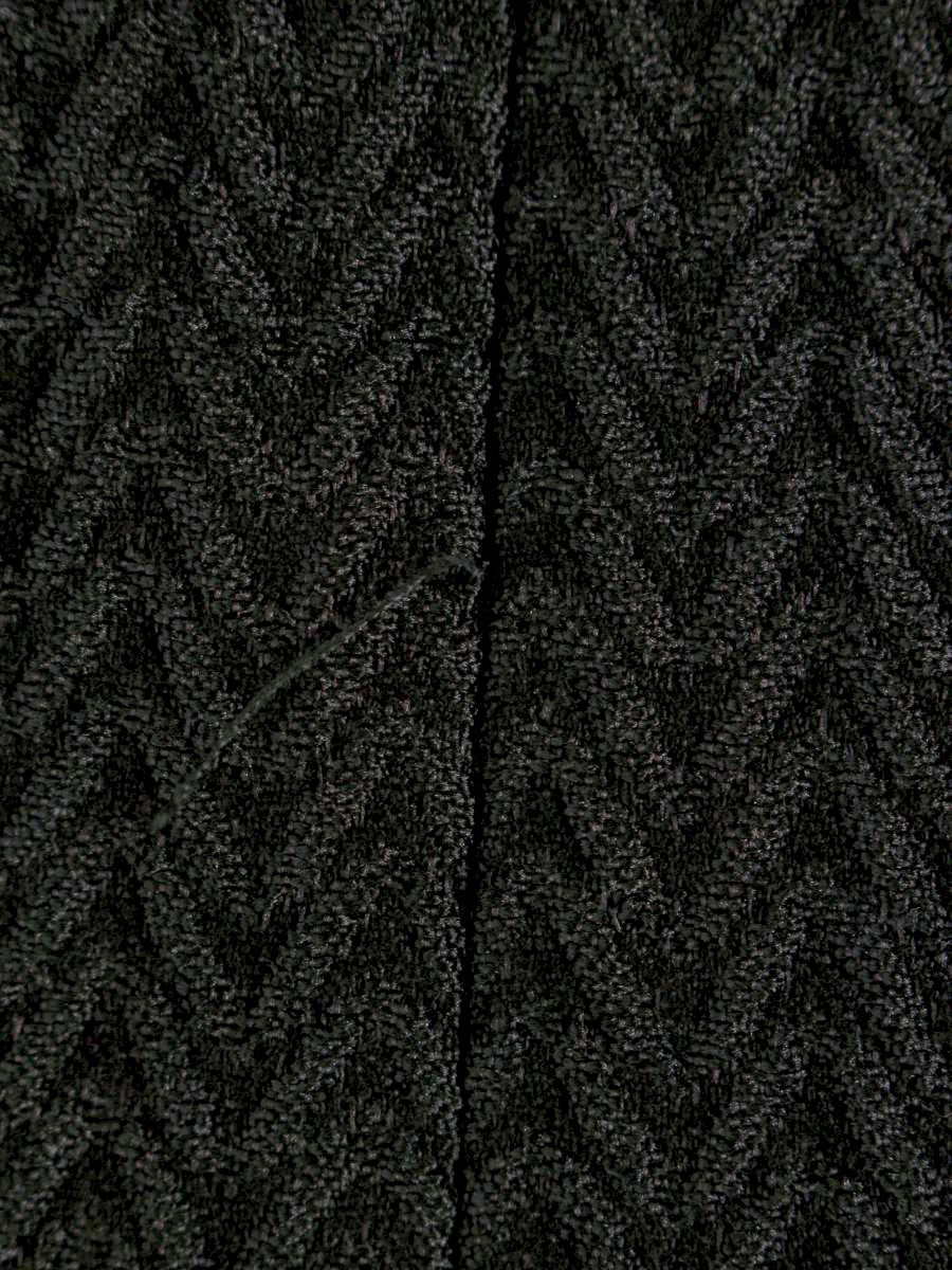 ダイアグラム フリンジタイトジャガードスカート 03224 21219 タイトスカート 36 ブラック ITU913JXUTUO