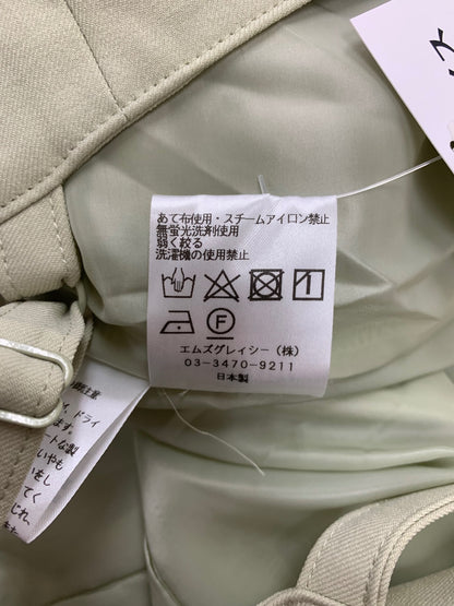 エムズグレイシー リボン付きサロペット 516116 パンツ 38 グリーン IT2TSZ91TA3E 【SALE】