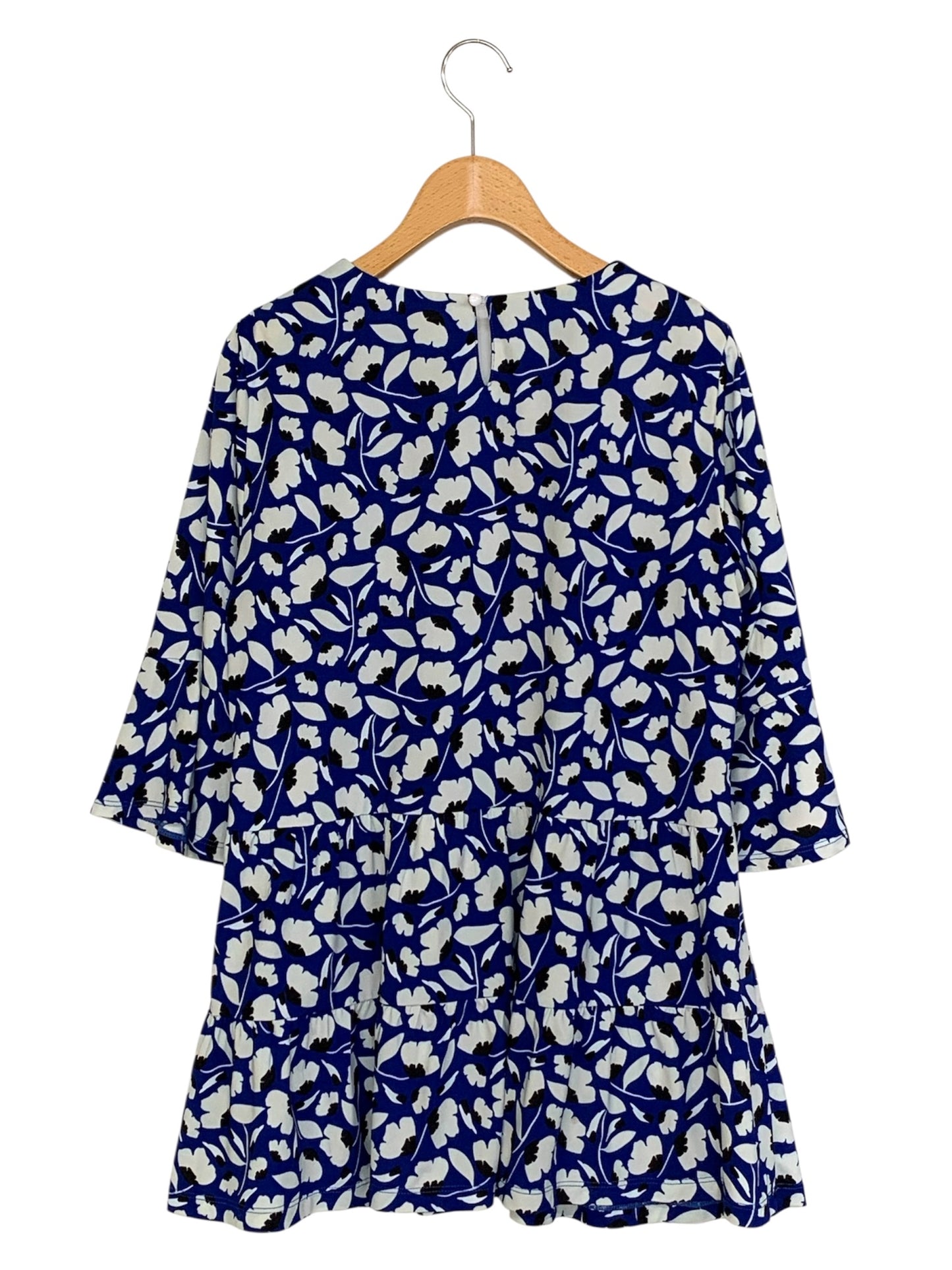 スーパービューティー トップス 42 ブルー 花 ビジュー ITEER96QDCAT