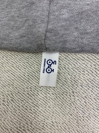 木梨サイクル パーカー L グレー HYPERTROPHY ファストジップ スウェット ITNER5PP35OV