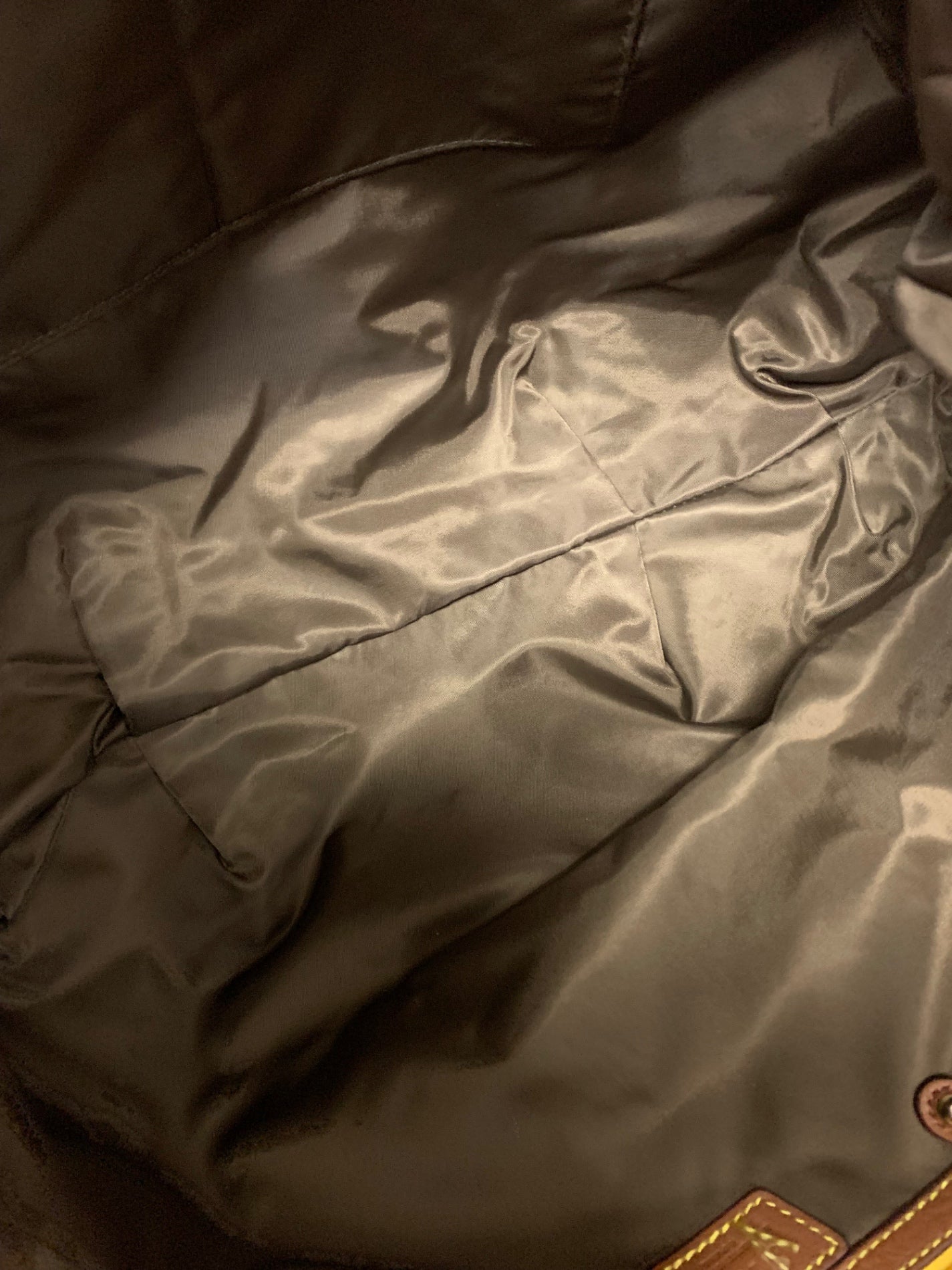 ラシット トートバッグ ベージュ ナイロン 総柄 IT6OY6H7KK0S