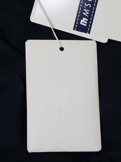 エムズグレイシー 017333 スカート 38 ネイビー フレア ITKXLUUZO1Z4