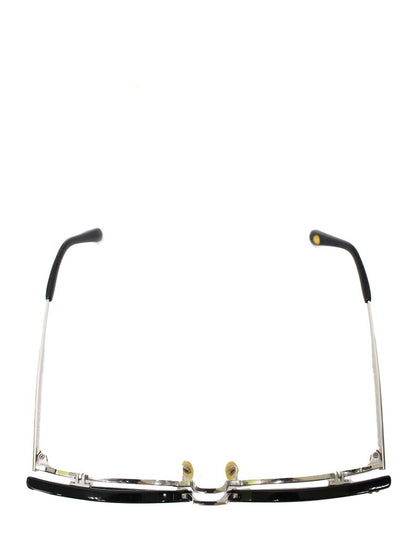 DIGNA Classic 916 メガネ ブラック シルバー コンビフレーム フルリム ボストンシェイプ 跳ね上げ式 IT8BG0BSPMKG