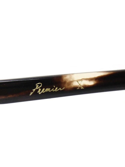 泰八郎謹製 PREMIER Ⅹ メガネ ブラウン 手造 セルフレーム フルリム ウェリントン ITYPEYPS8KE0