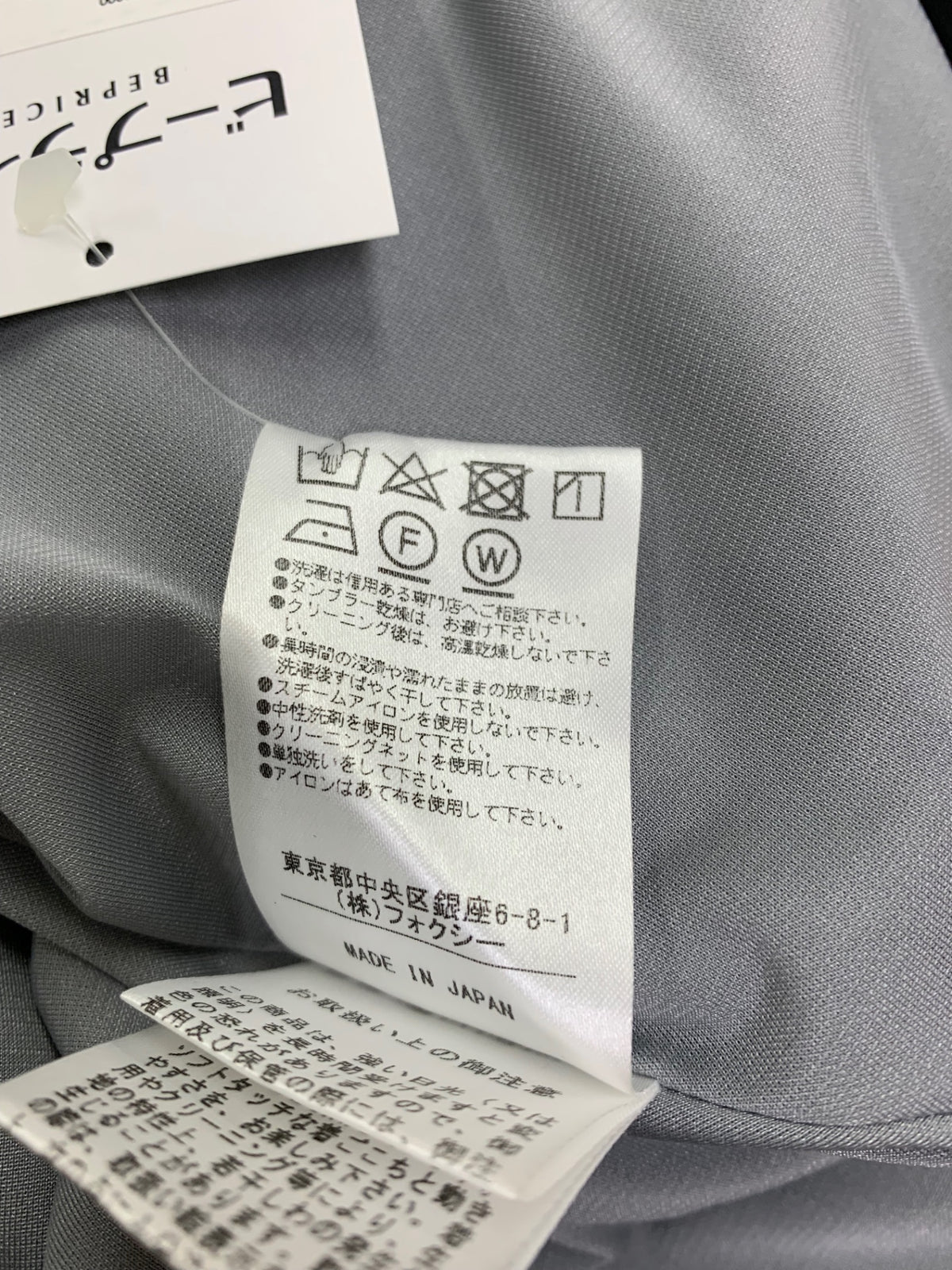 フォクシーニューヨーク 39813 ワンピース 38 グレー フレア ITJX9KFTQ83O