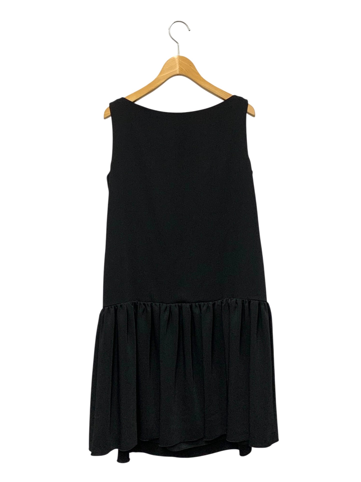 フォクシーニューヨーク Dress 38659 ワンピース 38 ブラック 2WAY フレア ITMERT08DBVK