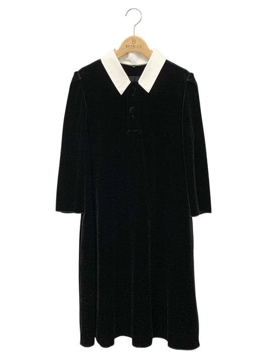 ベロアノワール by フォクシーニューヨーク Dress Noir Chic 39831 ワンピース 38 ブラック IT4K83W58TDA