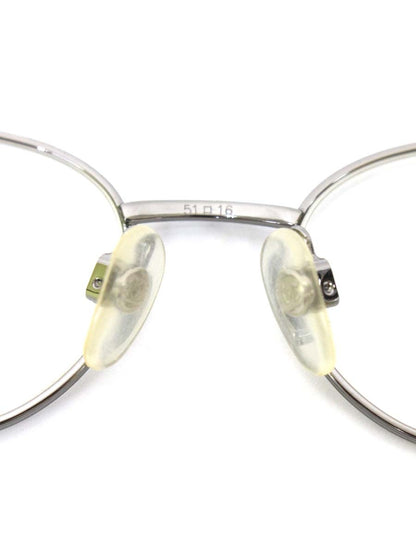 シャネル 2155 メガネ メタルシルバー/ブラック コンビフレーム フルリム オーバル（楕円） ITINUP1VAFIO 【SALE】