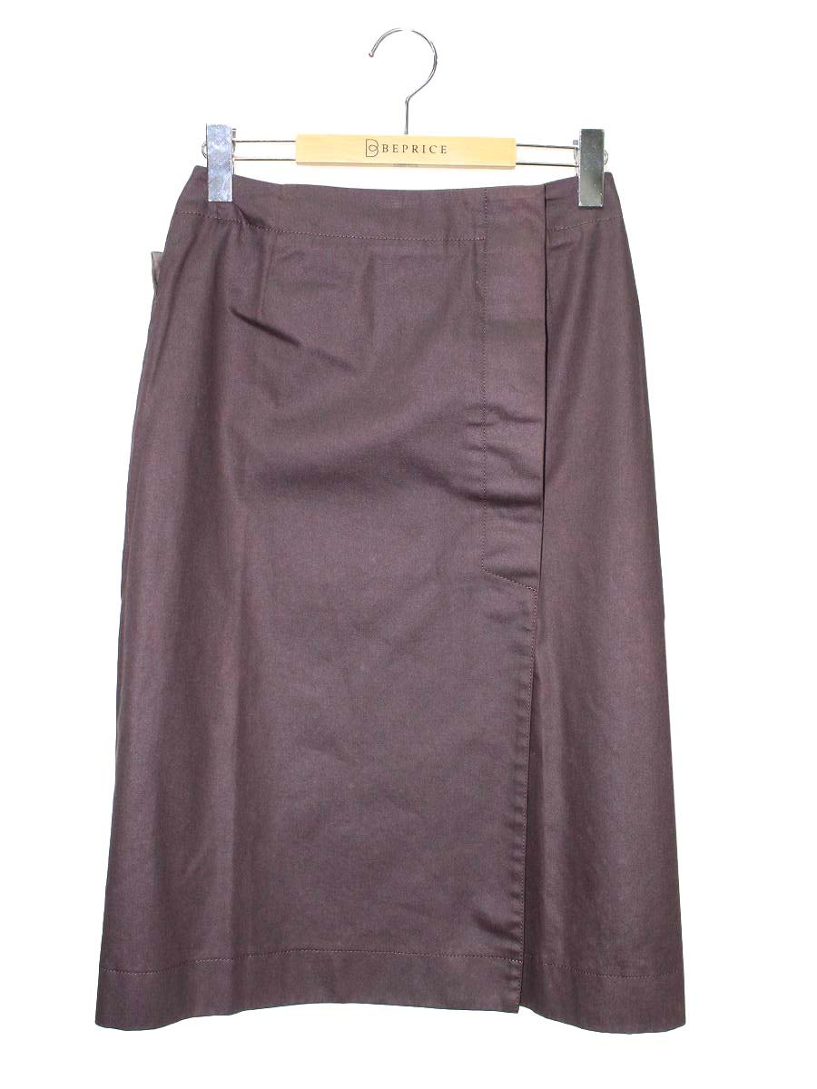 ルグランブルー 293403 スカート S ブラウン パイソンタグ ITKYP07WK8YN