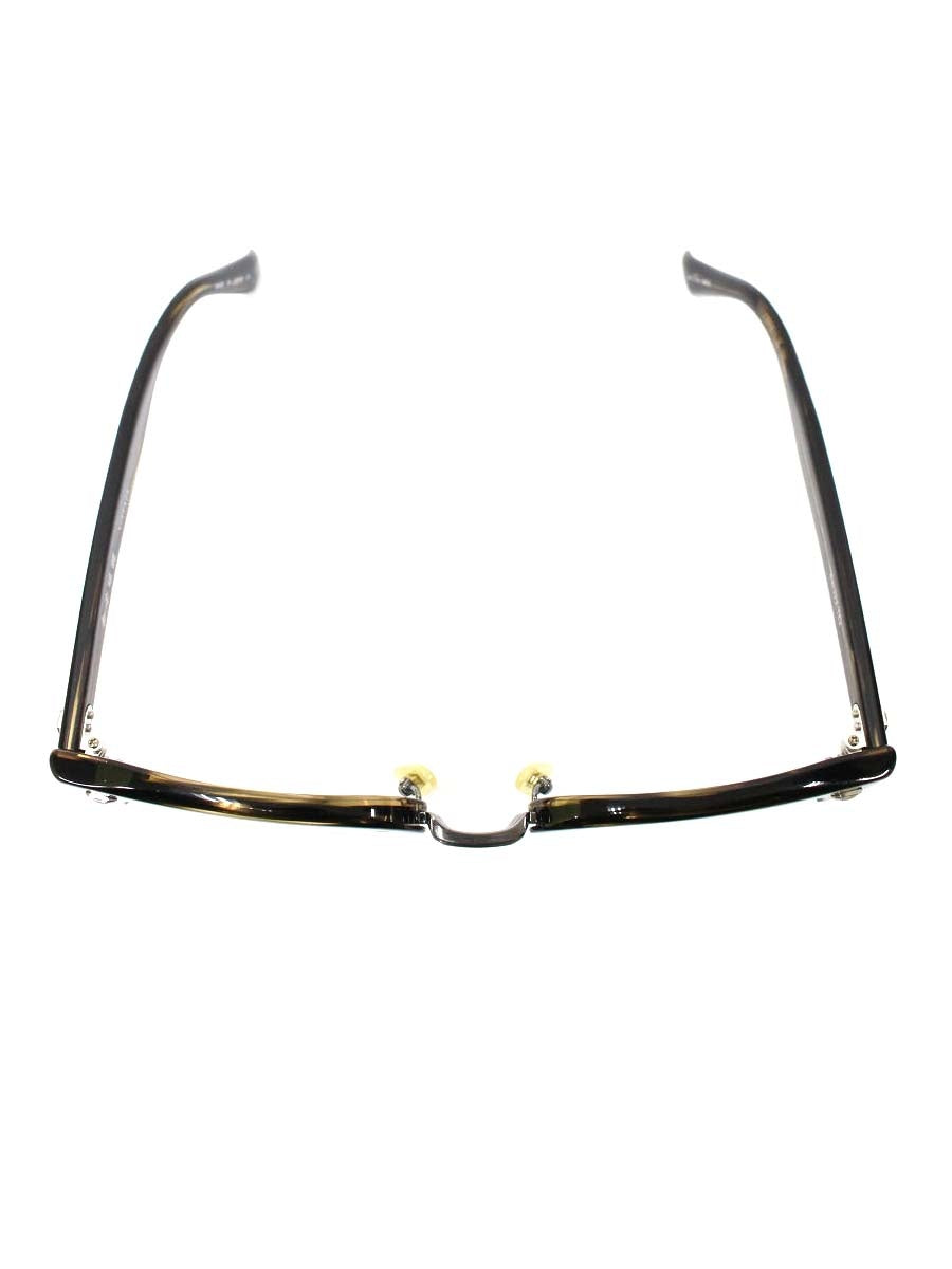 金子眼鏡 VINTAGE KV-174 メガネ ブラウン/メタルシルバー サーモントブロー ITCXQHIA0ACG