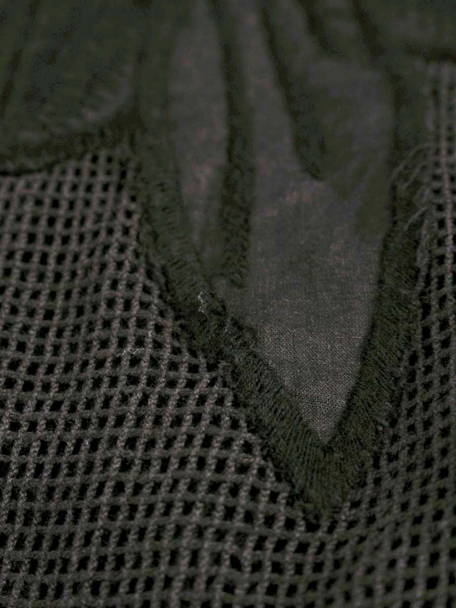 チェスティ 22H702 スカート 1 ブラック ビッグフラワーメッシュ ITFXHT77U5JC
