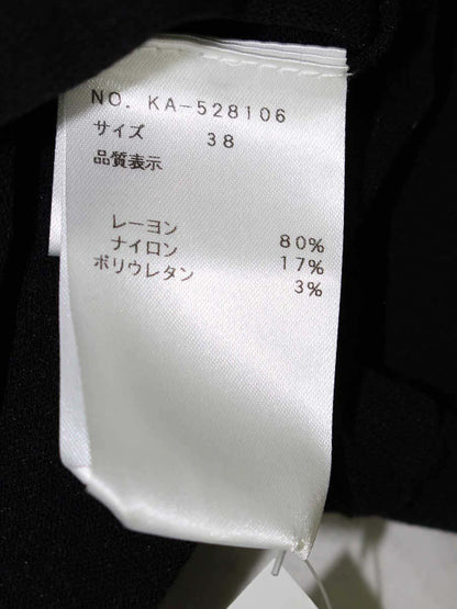 エムズグレイシー 528106 Tシャツ カットソー 38 ブラック パール ITFW1NI664GG