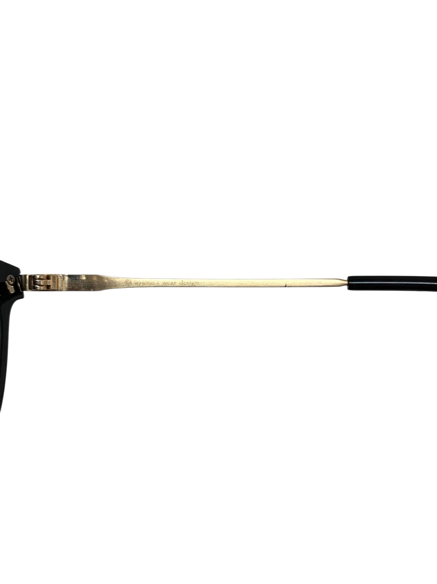 ayame（アヤメ） ADMIRAL サングラス ブラック アドミラル ウェリントン コンビフレーム フルリム ITROYAUV7UV0